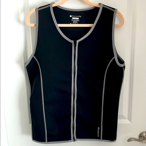 Saunafix Vest Unisex SZ XXL Weight Loss Workout Active - Picture 1 of 6